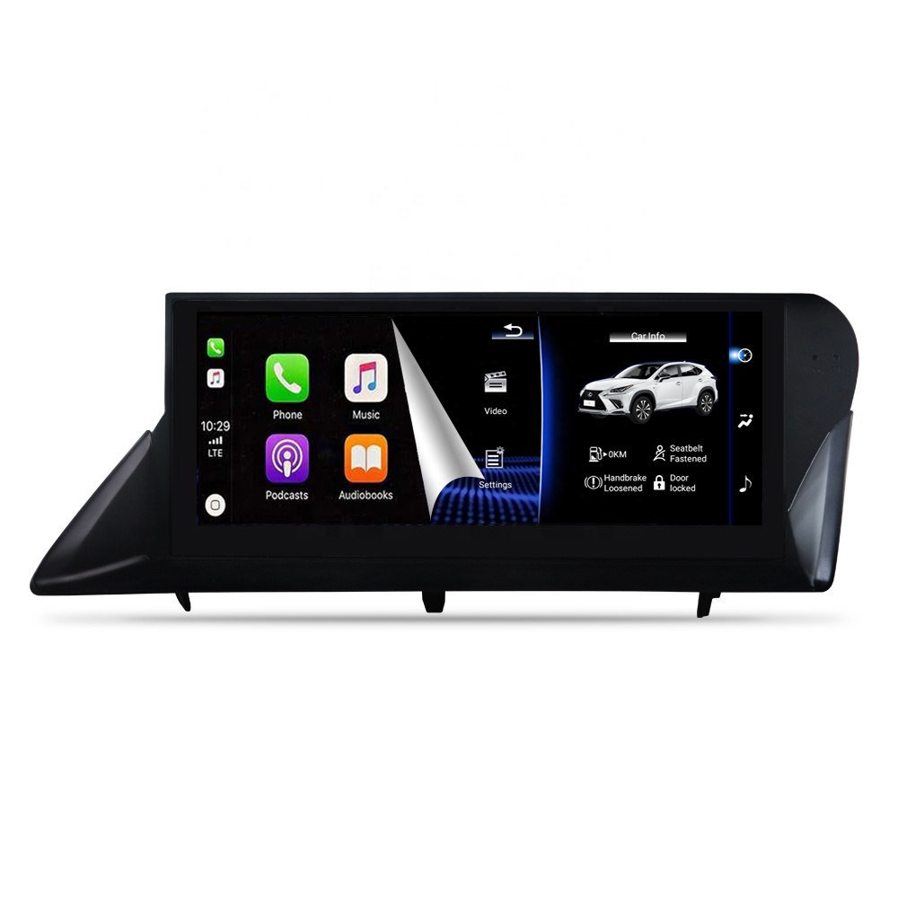 MCX 10,25 "8 Core Carplay 64 Гб оперативной памяти, 32 Гб встроенной памяти, автомобильный dvd-плеер мультимедийное радио IPS экран ПК с системой андроида и с gps-навигацией, 9,0 для Leuxs RX 2009-2014