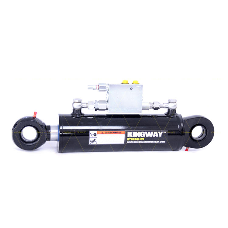 Hot sale KINGWAY Flip Plow Hydraulic Cylinder with hydraulic Valve American Standard BLACK Serious for Agricultural Machinery