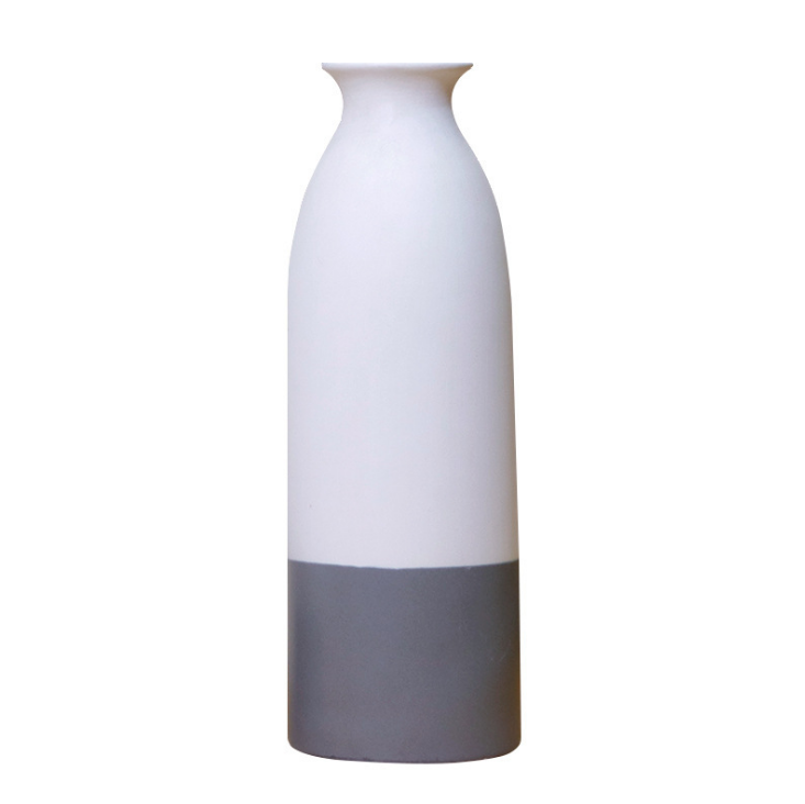 2021 Nordic style ceramic vase ornaments living room home crafts decoration hydroponic dry flower insert vase