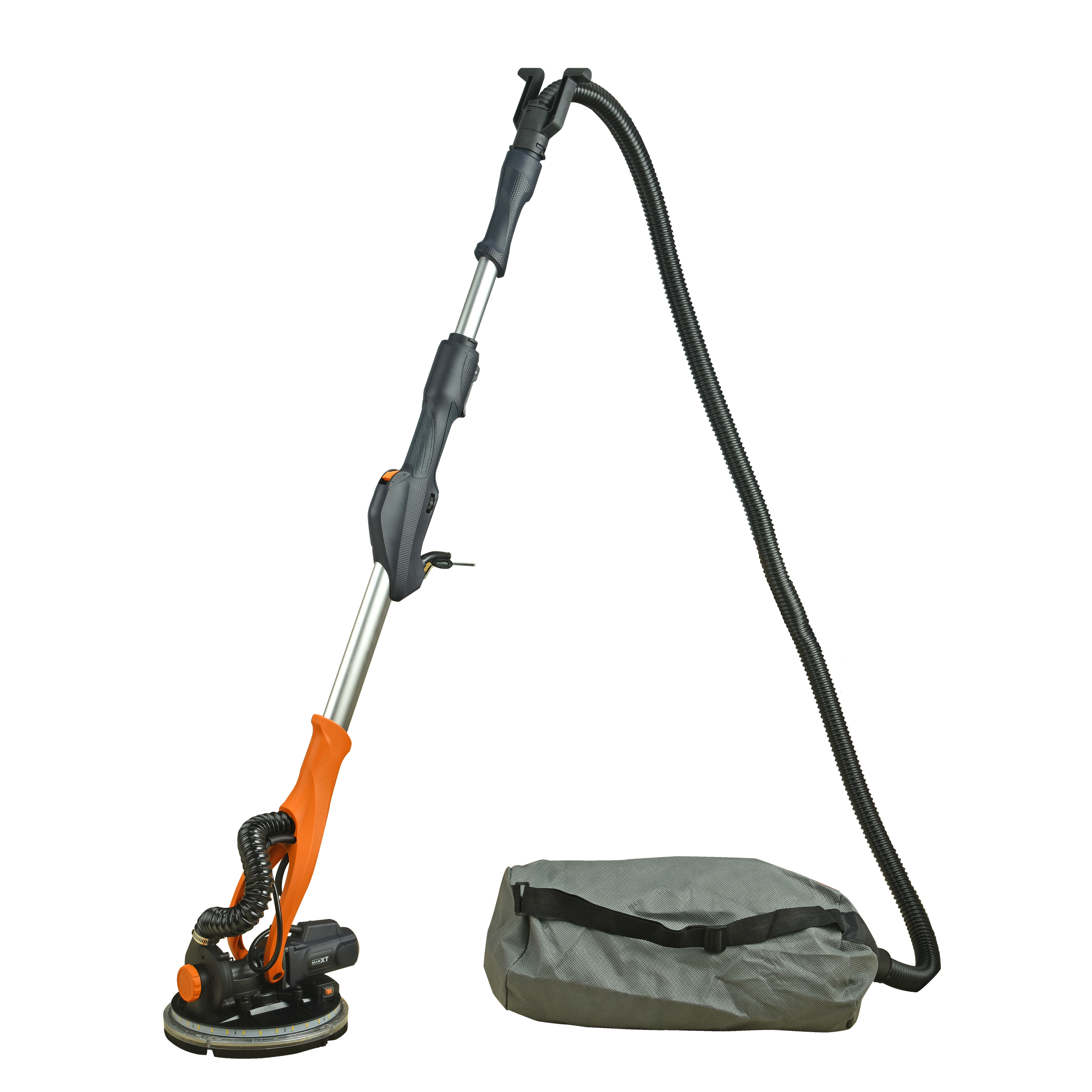 MAXXT 225mm 7A Portable Self-suction Drywall Sander With LED Light Machine