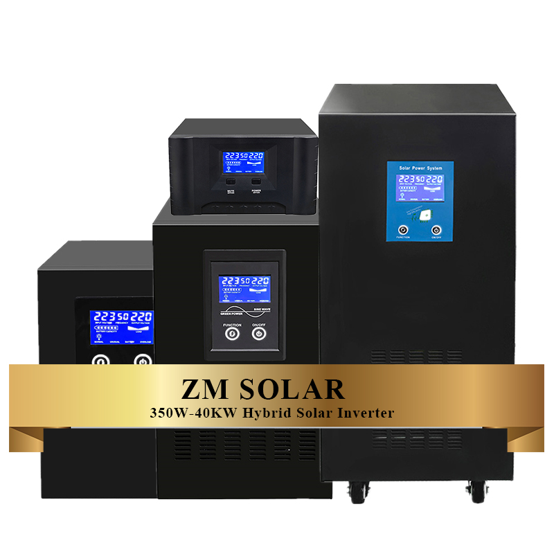 Гибридный солнечный инвертор 4kw Инвертор солнечной энергии для заряда батареи и продать дополнительную мощность