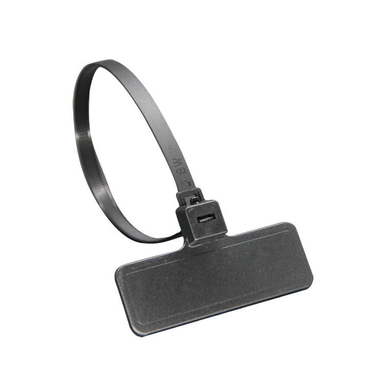 Заводская индивидуальная RFID нейлоновая кабельная стяжка метка NFC HF/UHF Метка RFID пластиковая застежка-молния обувь отслеживание анти-подделка
