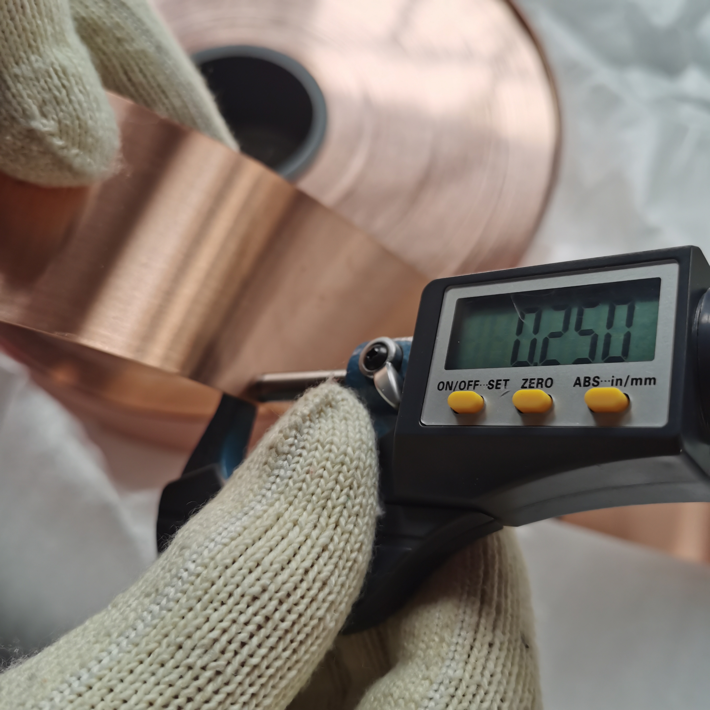 Медная лента C10200 Temper H04 to ASTM B152 TU1, бескислородная медная лента