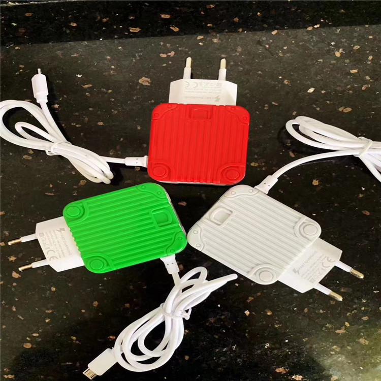 Универсальный дорожный адаптер для багажа android micro USB Смарт-мобильного телефона подключаемое usb Сетевое зарядное устройство с кабелем US EU