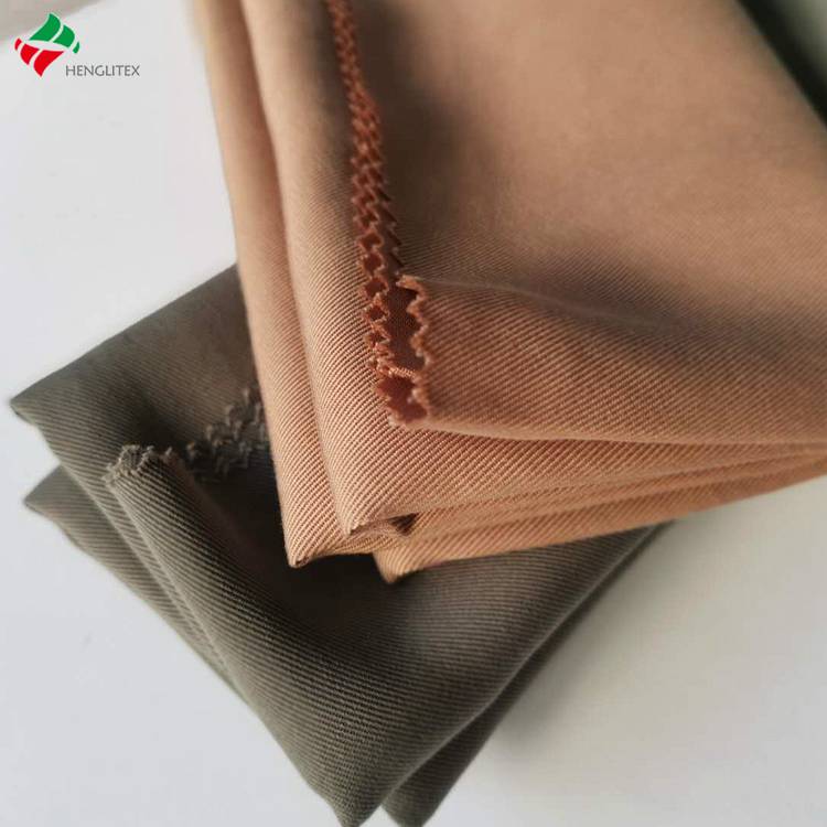 100% Tencel 1/3 саржевая Высококачественная тканая ткань для спецодежды, брюк, костюмов