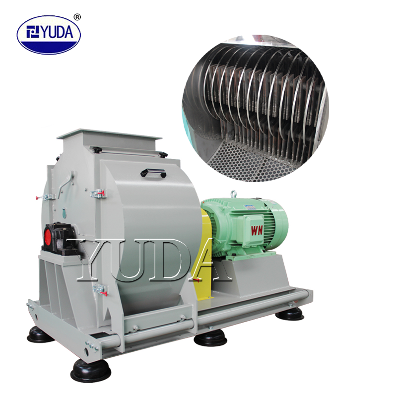 YUDA Grain Hammer Mill Machine Maize Corn Grinder Milling Machine Grain Hammer Mill Grinder Machine