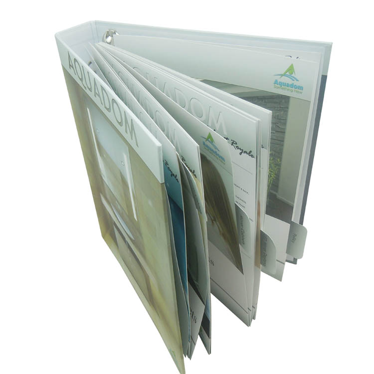 Wholesale Custom 12x12 Cover A4 A5 A6 Loose Leaf Notebook Binder Spiral Notebook binder scrapbook
