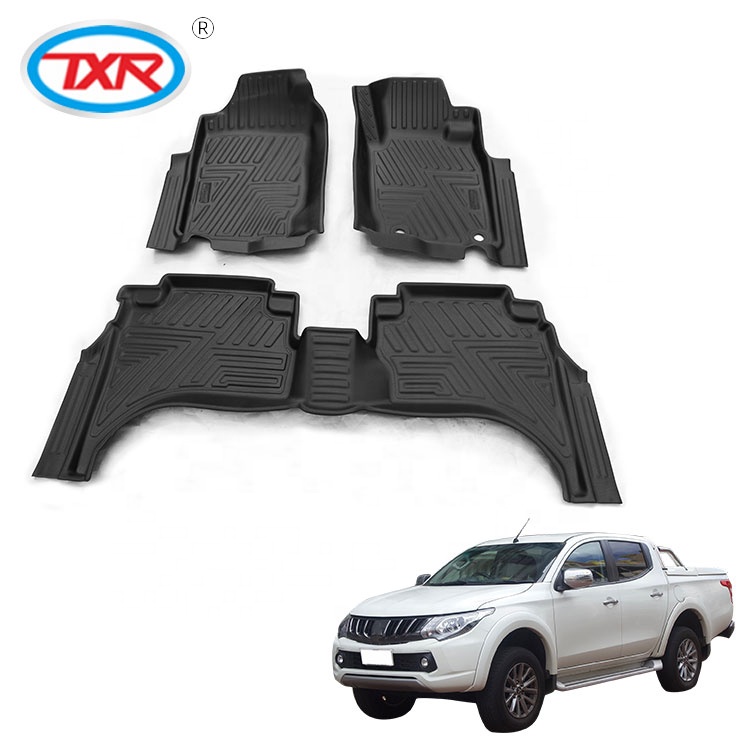 Коврик для автомобиля TRITON 4Door L200 STRADA strрак RAM 120, роскошный полноразмерный пол для межкомнатной двери автомобиля, 7d коврики TXR для правой руки, вождения автомобиля