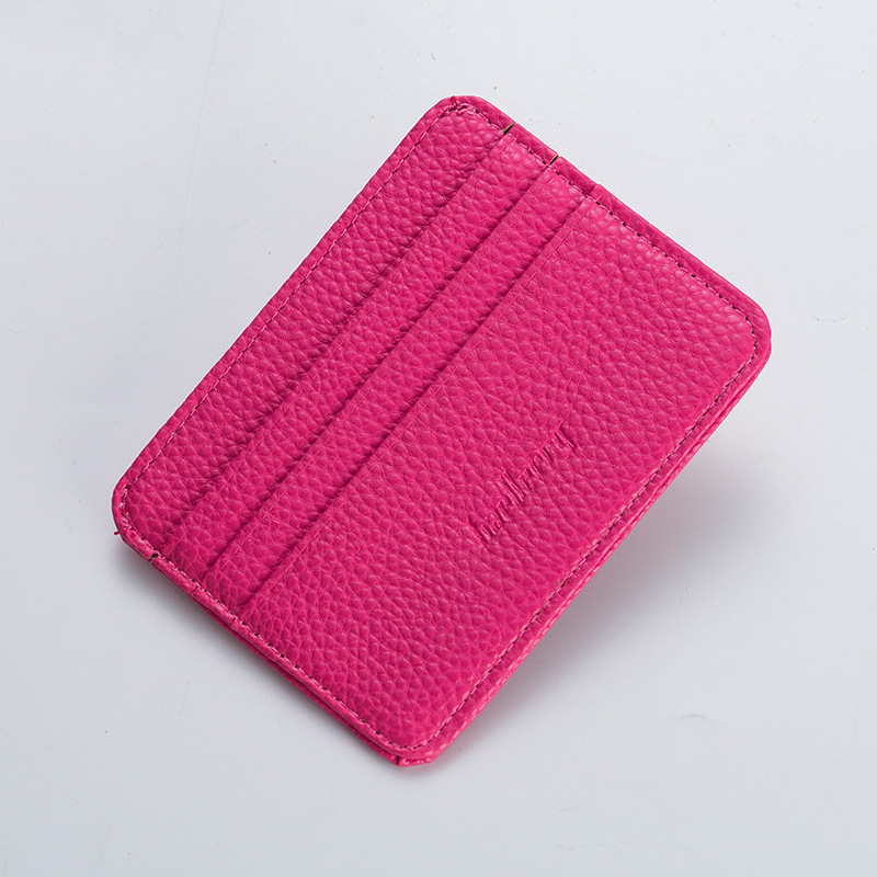 OEM carteira black custom mens wallet men pu leather red purse multi-card for women card wallets for men
