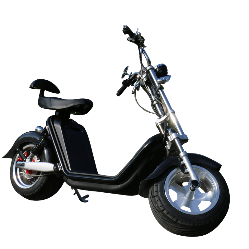 EU Fat Tire Scooter 2000W Seated Electric Motorcycle