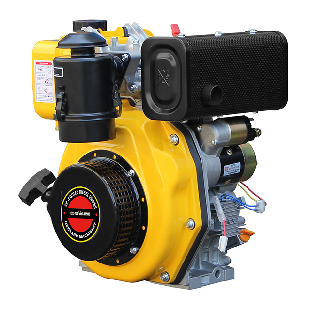 NEWLAND 178f keyway вал золотисто-желтый электрический стартер 5.5hp дизельный двигатель