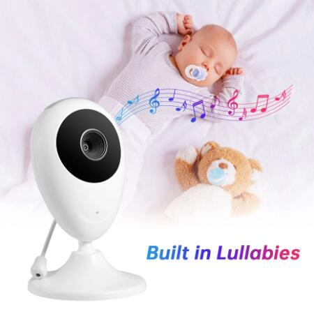 2021 Hot Sale Smart Home Security Indoor WiFi Wireless Video Automatic Night VisionBaby Monitor IP Camera