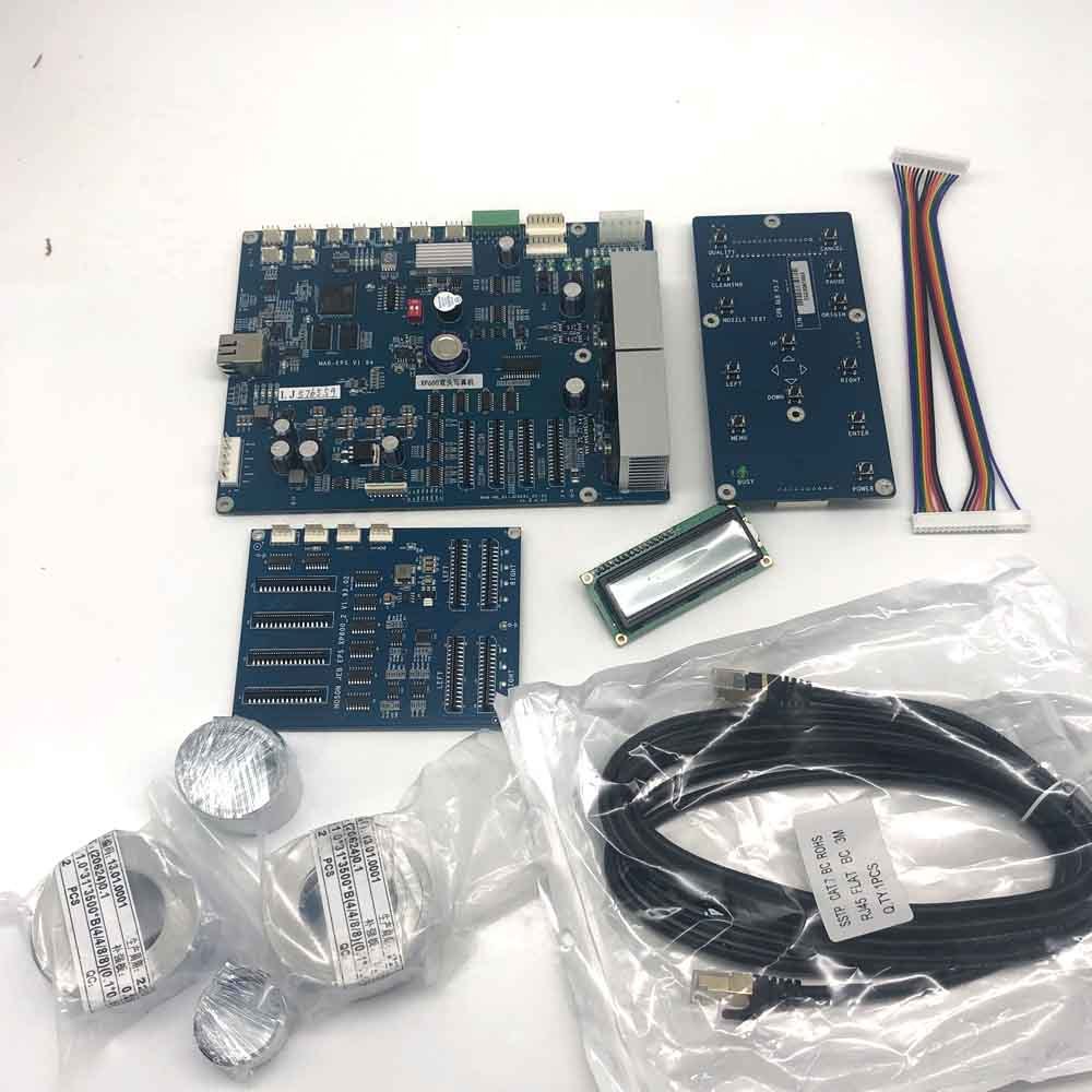Single double Head hoson Board for Ep-son xp600 Hoson board upgrade kit for ECO Solvent Printer Net version flat cable board