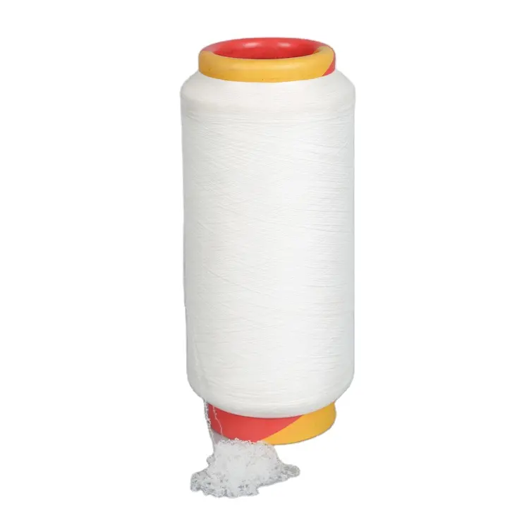 Professional supplier spandex covered polyester yarn 2020/24F double covered yarn for socks