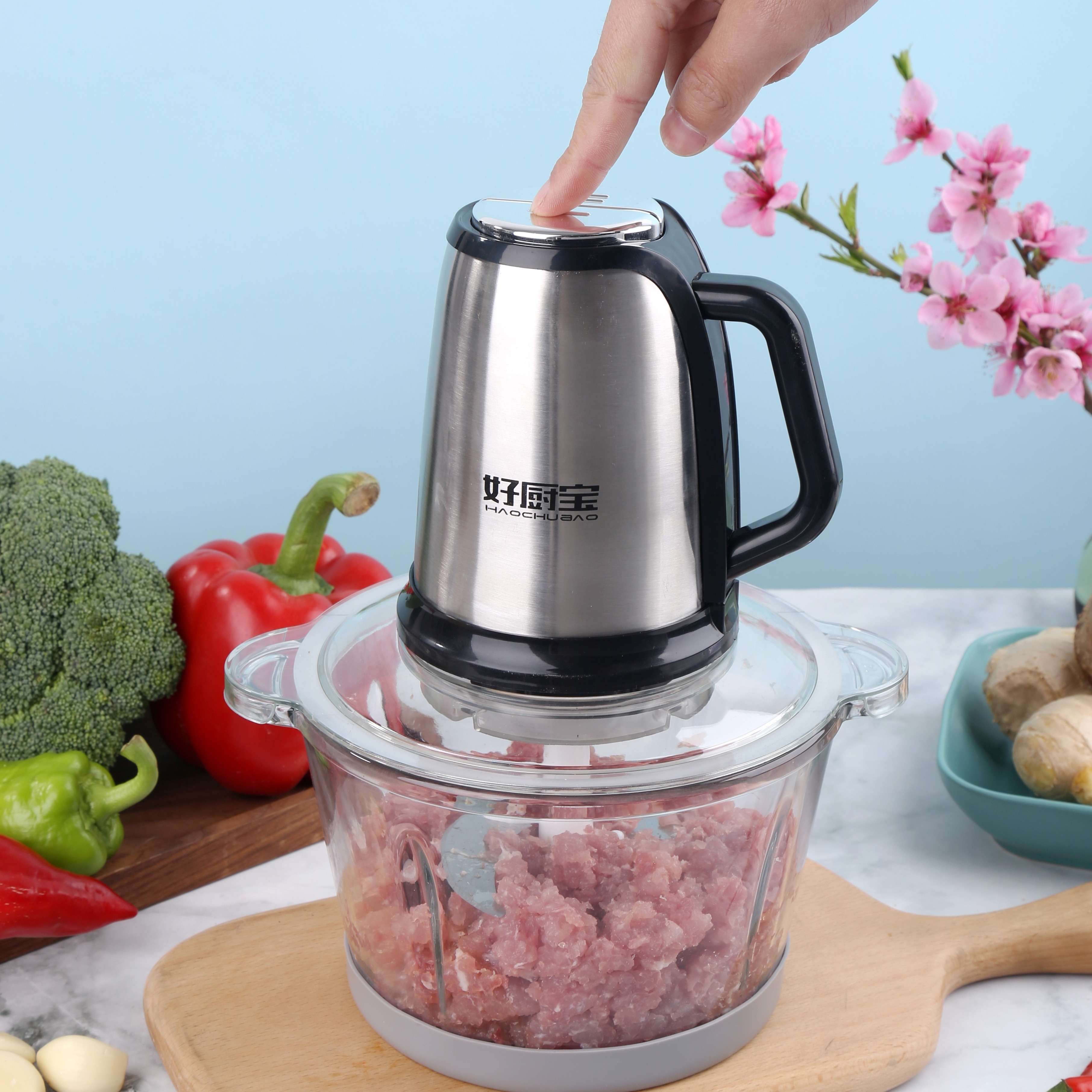 Многофункциональный умный кухонный измельчитель для продуктов, резак для овощей и фруктов, слайсер для лука