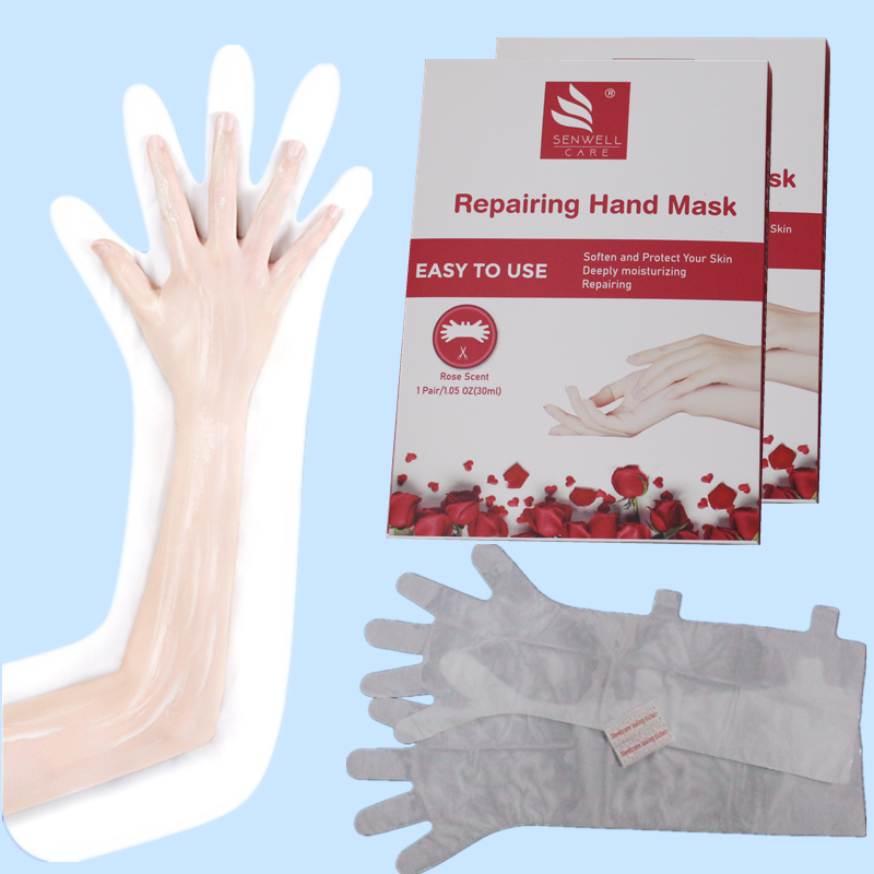 Korean Organic Milk Healing Exfoliating Moisturizing Collagen Hand Mask