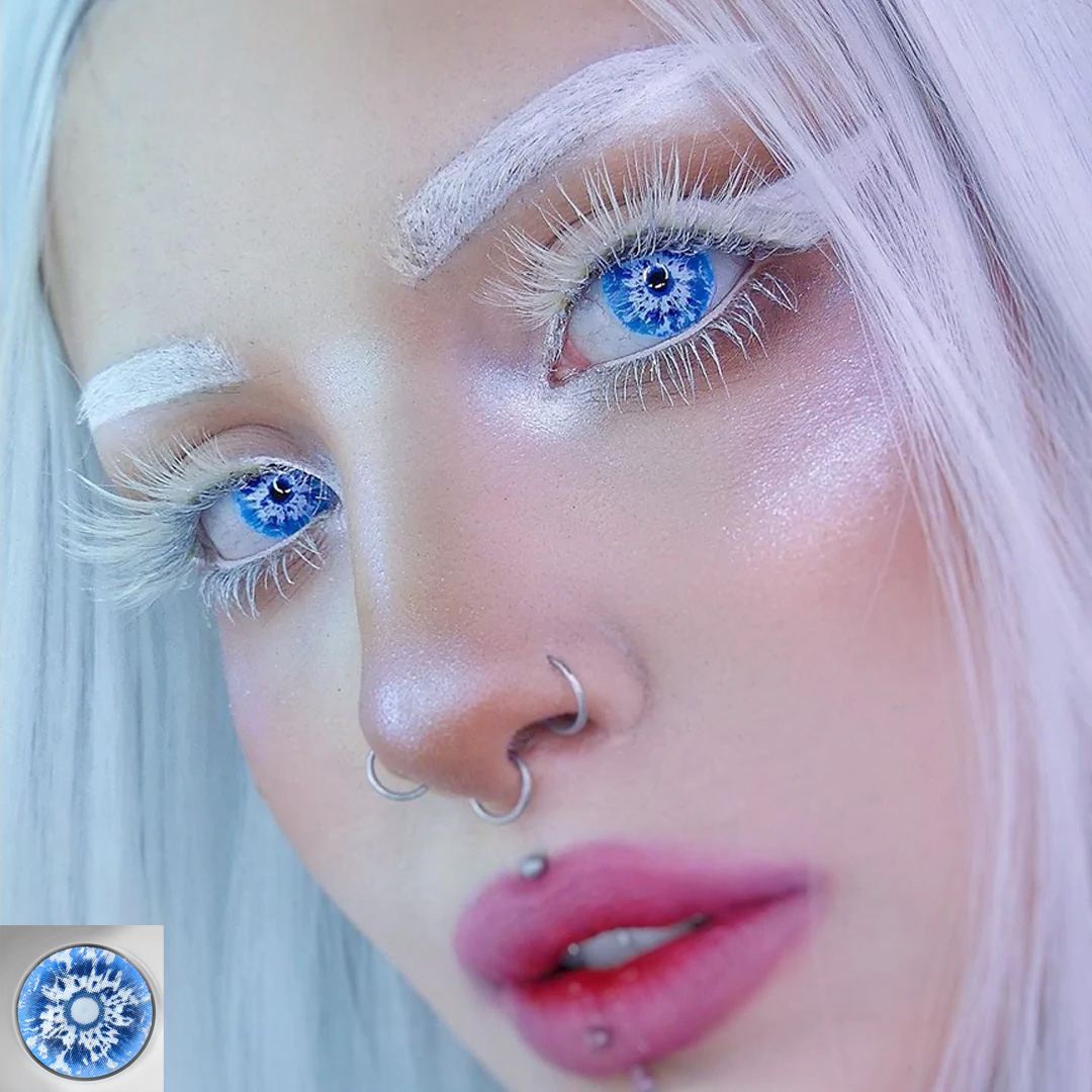 Контактные линзы Gojo костюм на Хэллоуин Шаринган контактные линзы crazy color линзы контакты Косметика Косплей вечеринка