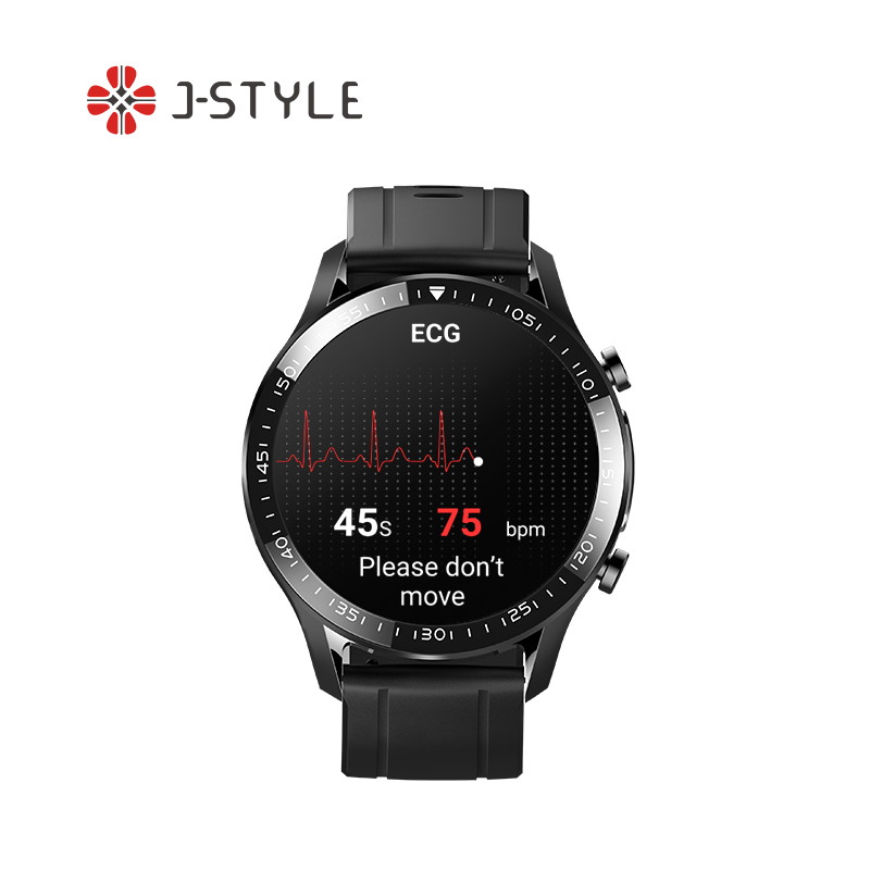 Newest J-Style 2051E all day tracking ECG sensor blood oxygen health bracelet android temperature smart watch bands