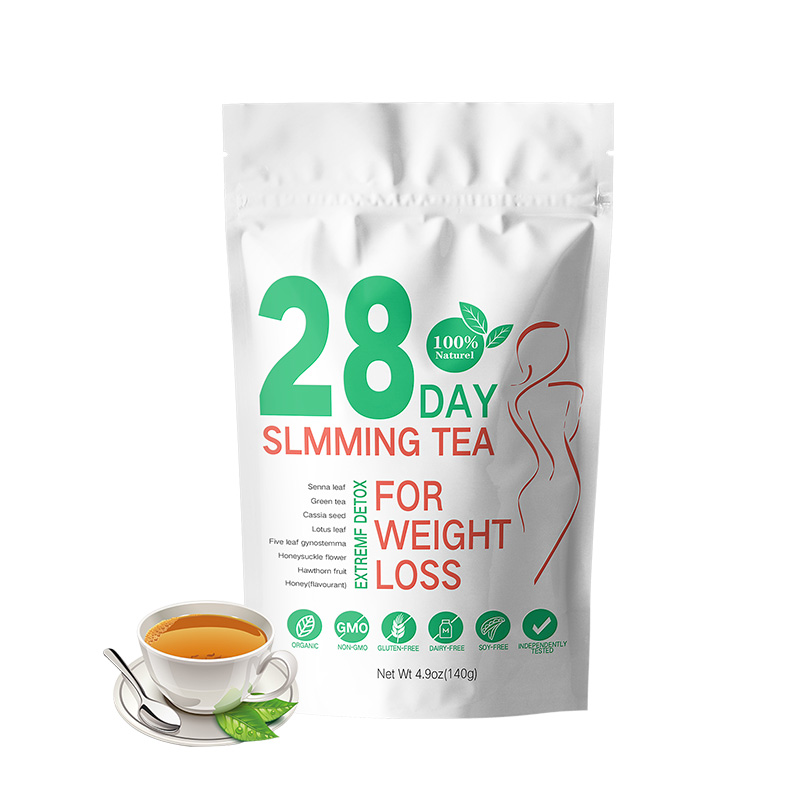 Best Quality OEM Natural Herbal Fitness Flat Tummy Weight Loss Body Shape 28 Days Detox Slim Tea