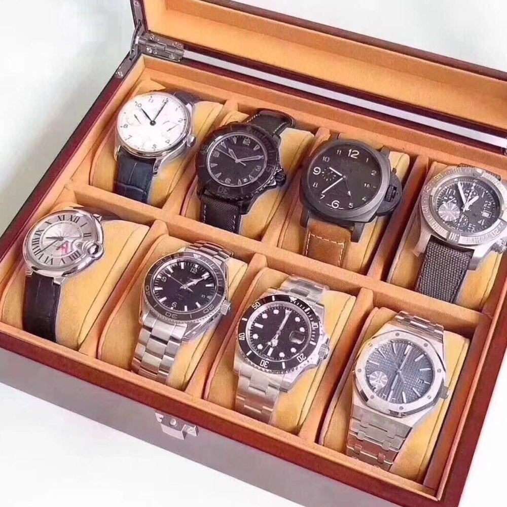 1:1 904L Panda Series Automatic Mechanical Watch Steel Band Men's Waterproof Same Price Mechanical watches