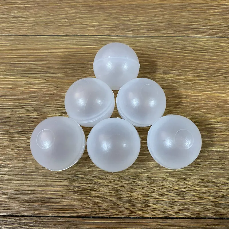 Plastics manufactures 6mm-100mm PP white hollow plastic float ball