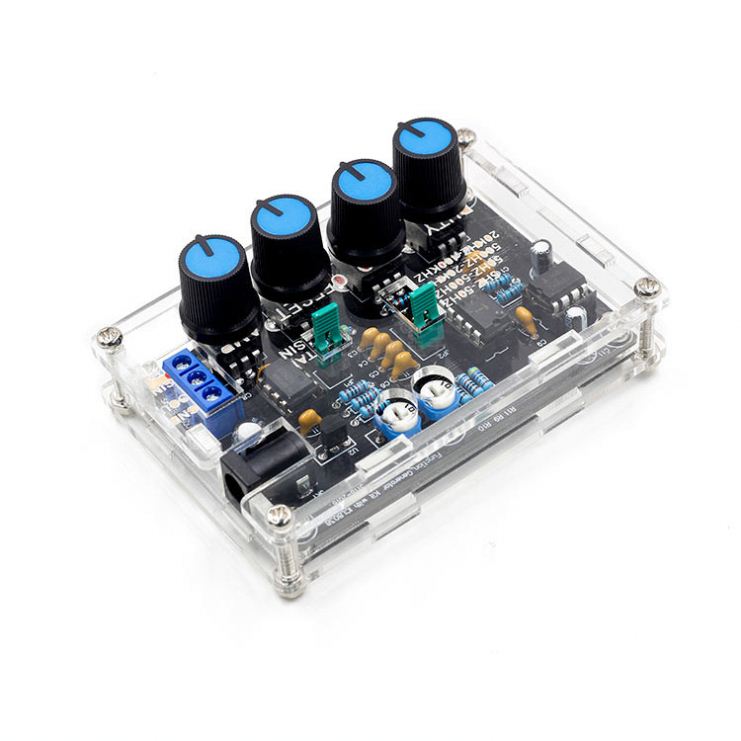 ICL8038 Высокоточный генератор сигналов DIY Kit синусоидальный треугольный квадратный пилообразный выход 5 Гц ~ 400 кГц Регулируемая амплитуда частоты