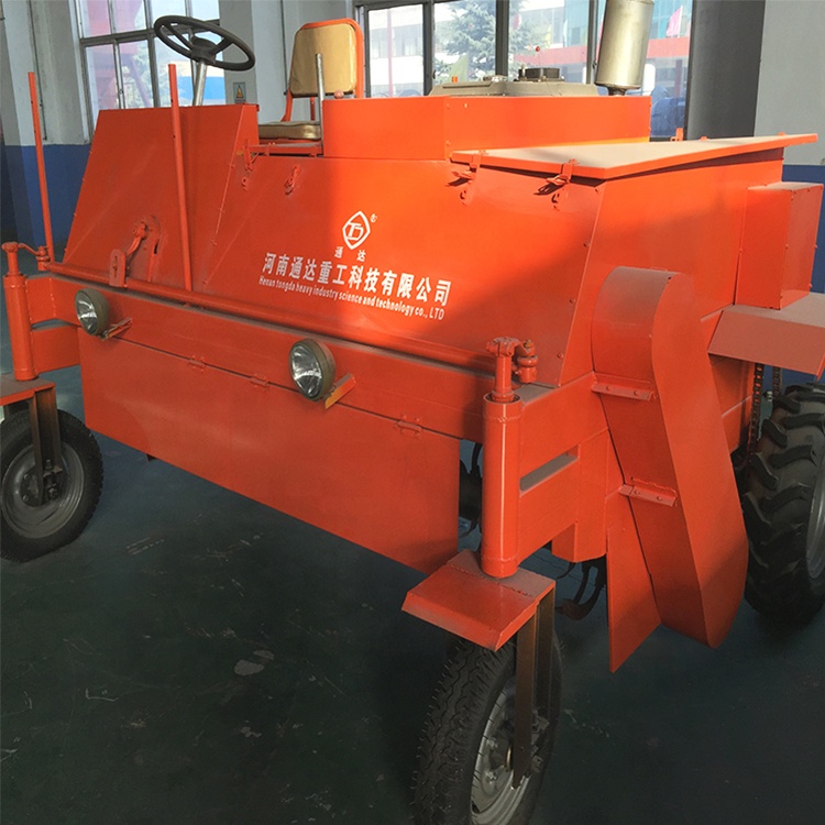 automatic cow dung manure new moving type hydraulic compost manure making machine equipment for sale