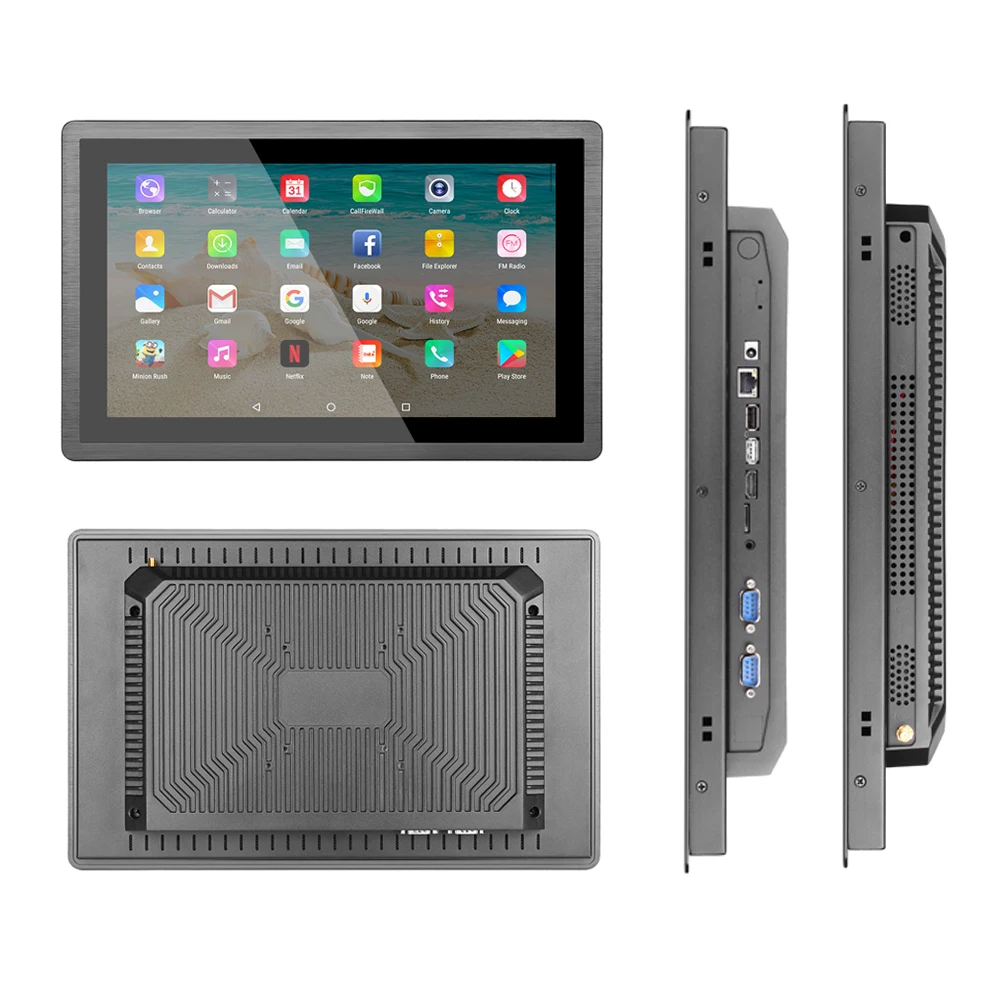 Bestview RK3288 RK3399 RK3566 RK3568 встроенный широкий планшет IP65 Водонепроницаемый 19 дюймов промышленный сенсорный экран Android панели ПК