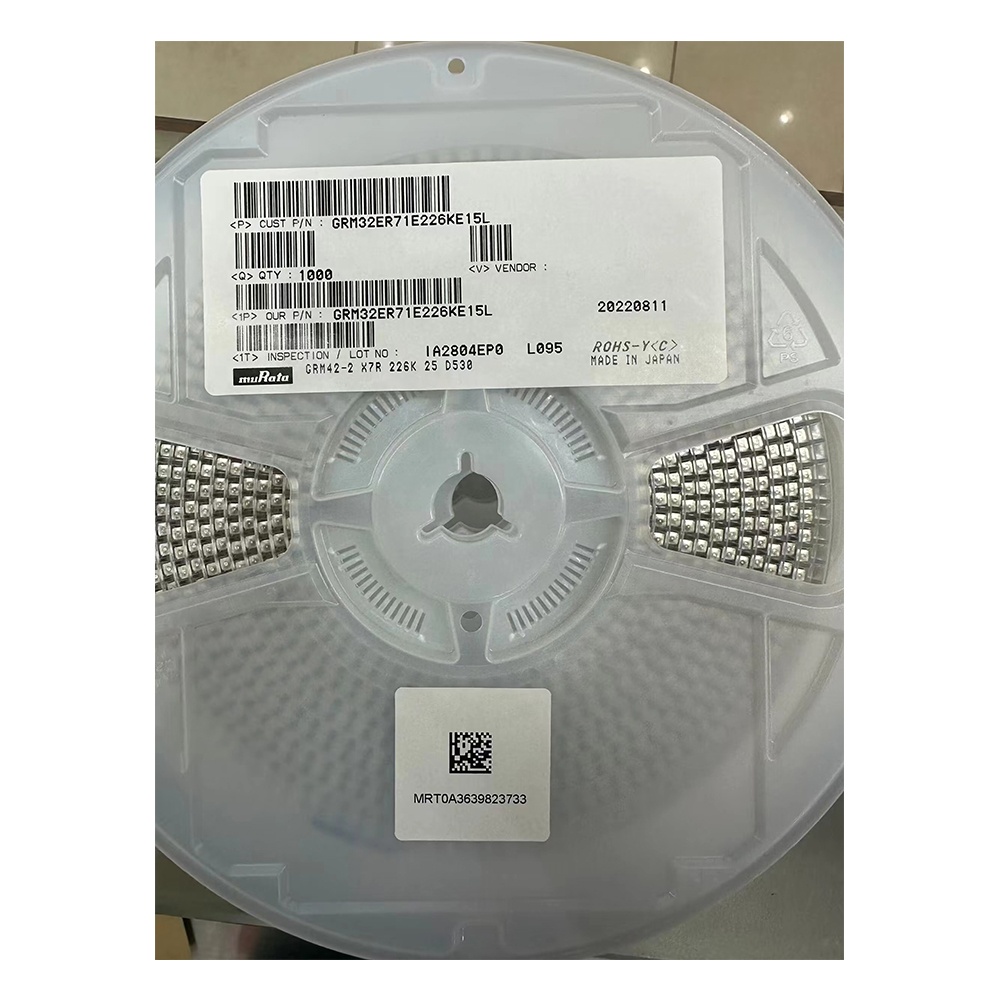 YANTENG GRM32ER71E226KE15L SMD MLCC 22 uF 25 VDC 10% 1210 X7R