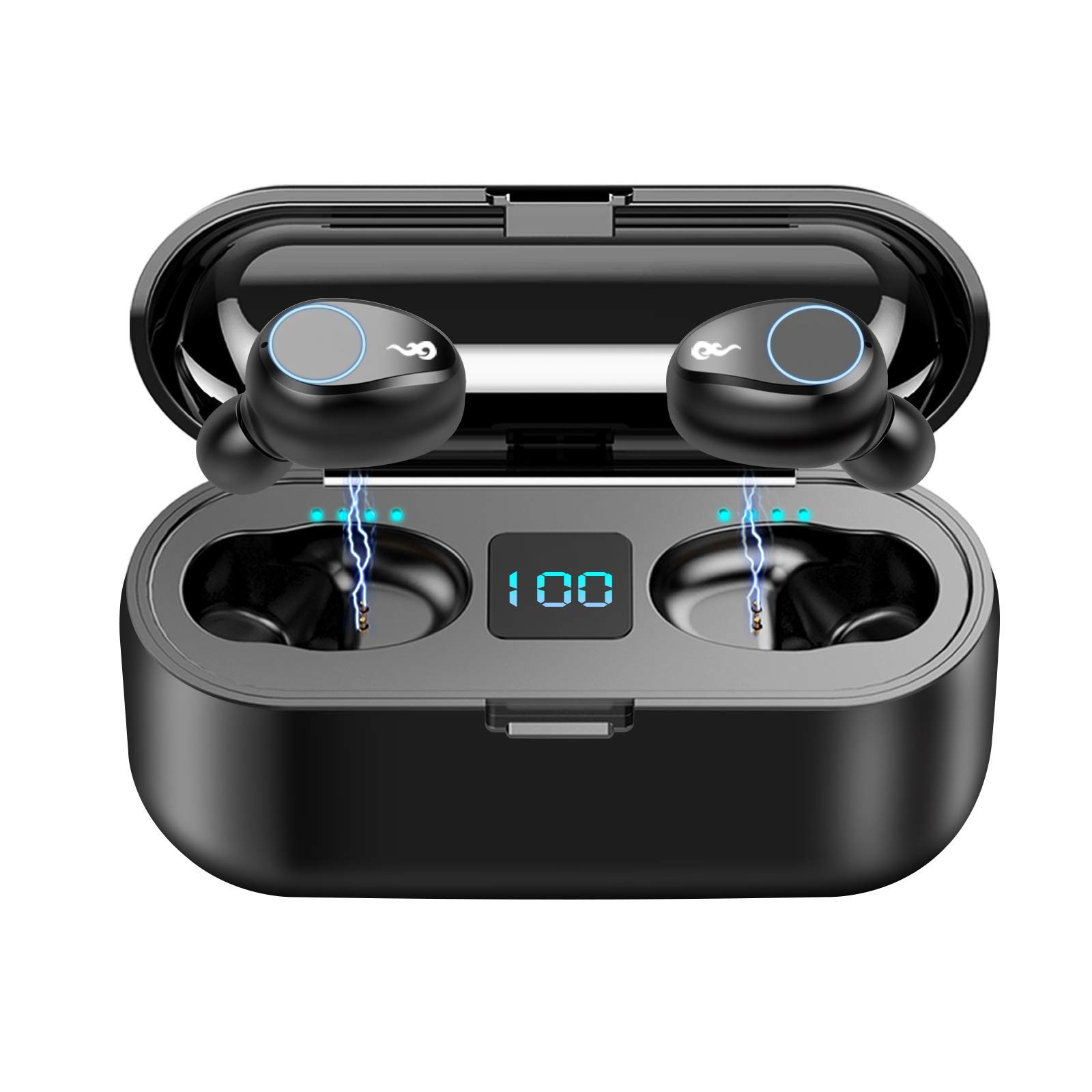 F9 Headset Earphone Led Mini Earbuds 5.0 In-Ear Headphones Wireless Earbud Tws F9