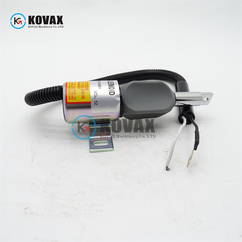 Stop Solenoid Valve Flameout Switch 1753ES-12E6UC4B1S1CC43 17004061 1753ES Solenoid Valve for Kubota 12V