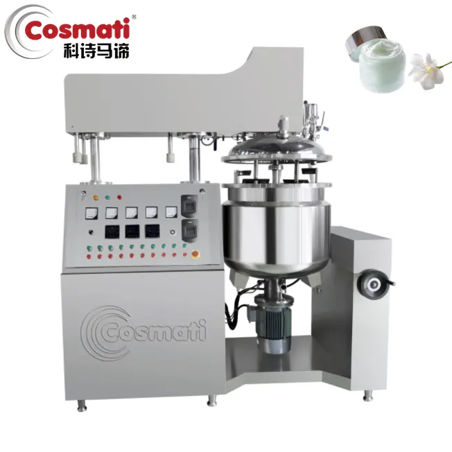 COSMATI  mixer vacuum emulsifier homogenizer 50L cosmetic cream mixer homogenizer