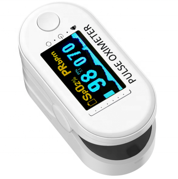 Hot-selling OLED display portable fingertip pulse blood oxygen monitoring equipment