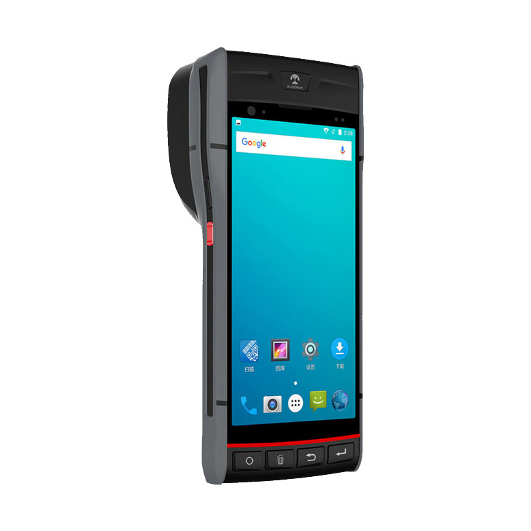 5,5 дюймов S60 Android 9,0 4G, Wi-Fi, NFS сенсорным экраном smart КПК терминал с принтером для складской логистики для магазинов розничной торговли и супермаркетов
