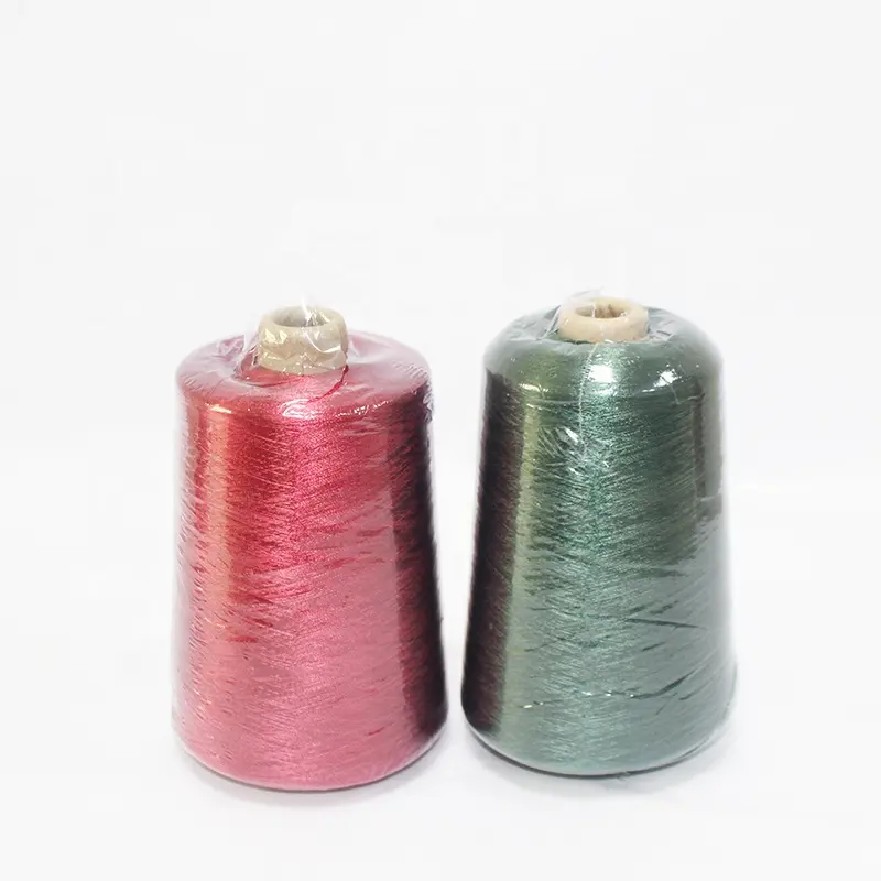 High Quality Custom 120D/2 solid color 100% viscose yarn for Sewing knitting