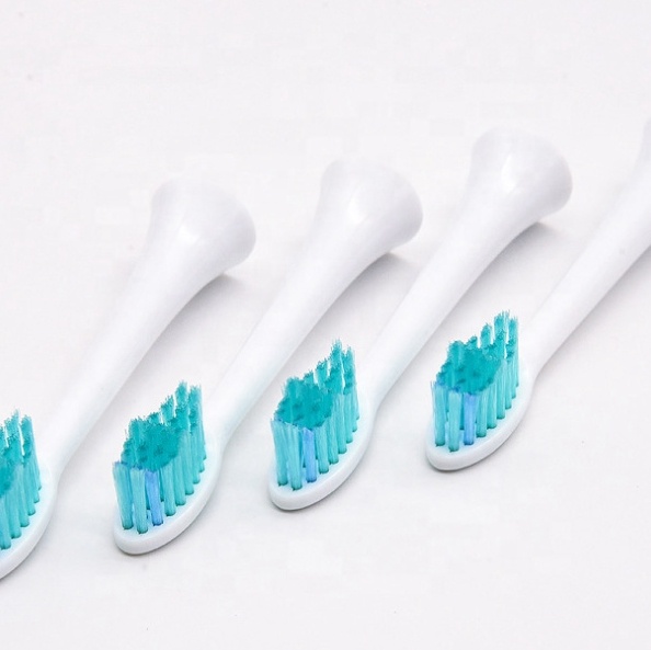Factory wholesale eco friendly pp pom material universal sonic electric toothbrush replaceable toothbrush head HX6014P