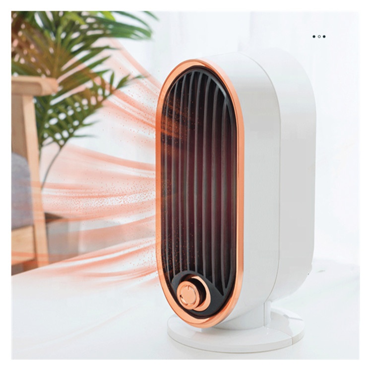 High Quality Office House Use heaters fan 800W PTC Portable Mini Low Noise Portable Electric Fan Heater, Household Space Heater