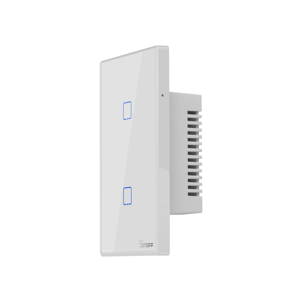 Интеллектуальный выключатель света SONOFF T0 нам 2C Wifi сенсорный Умный выключатель света Wi-Fi настенный выключатель, совместимый с Alexa и Google Home для управления "умный дом"