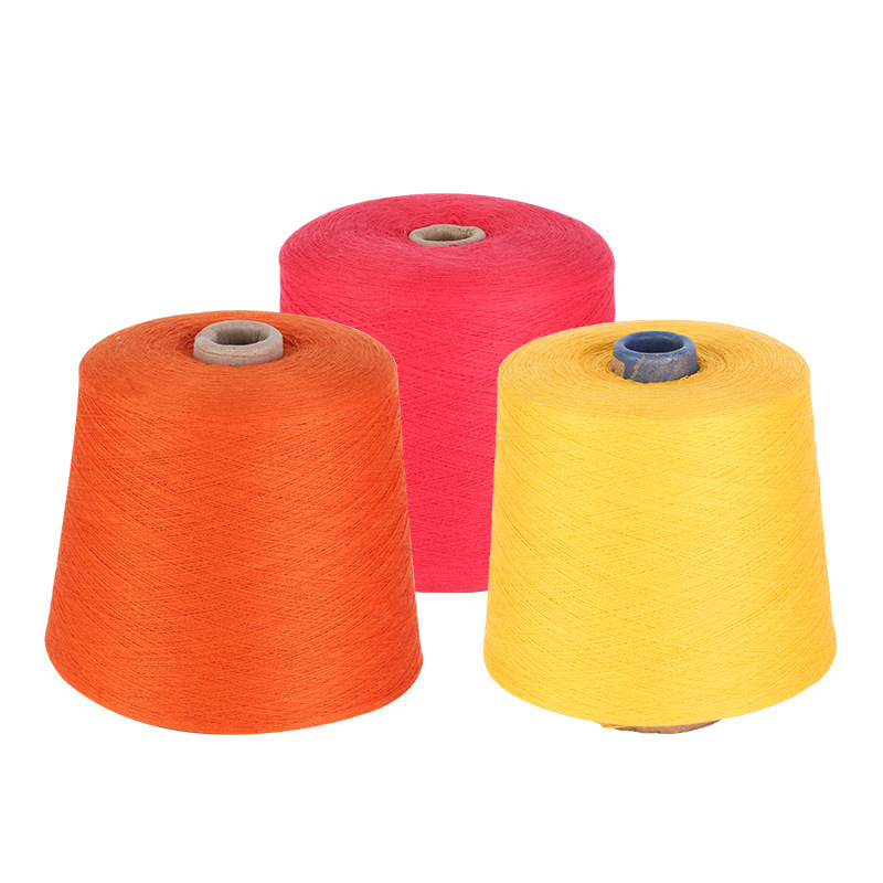 100% Pure Organic Cotton Yarn Soft and High Quality Combed for Crochet Embroidery Socks and Knitting Dyed Pattern