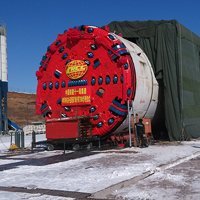 Ротационная буровая установка для туннельного Расточного Станка с балансом давления земли Shield_TBM