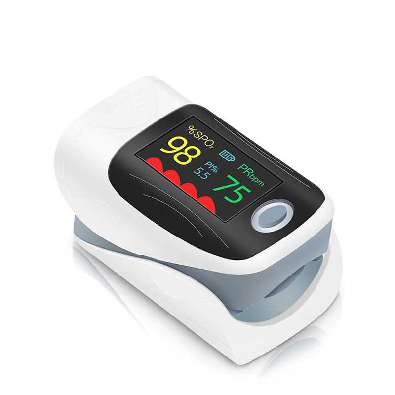 Stock 4 Color TFT Display Pulse Oximeters Home Use Blood Oxygen Fingertip Oximeters In Pulse Oximeters 302