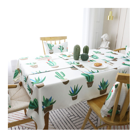 100% polyester printing table cloths waterproof available dining table cloth sets custom table linen