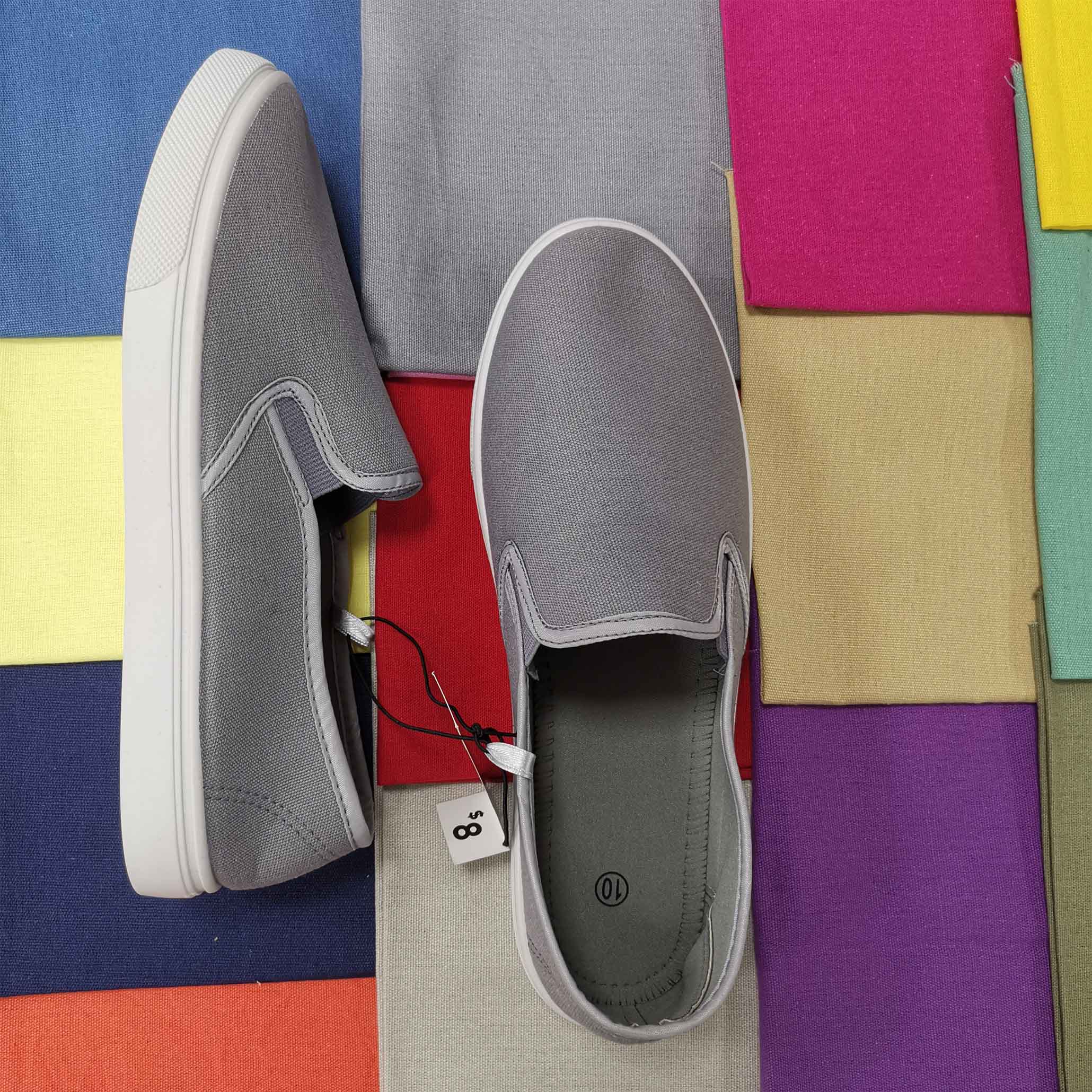 Factory Direct Cheap Price Canvas Fabrics for Shoes Upper Materials Colors can be Customized