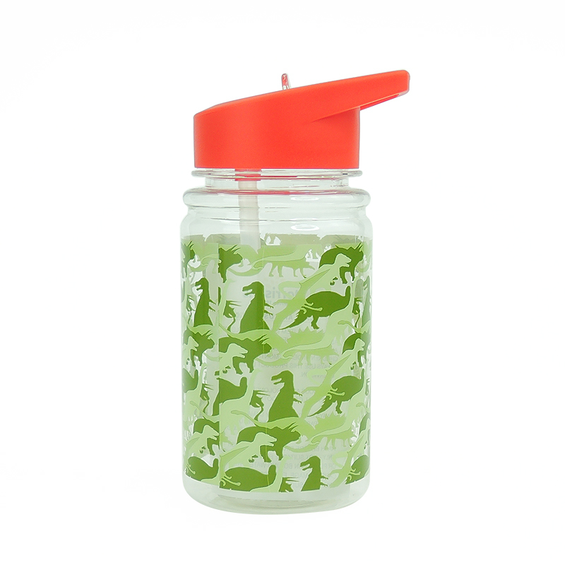 Plastic Wholesale Kids Water Bottle with Straw Easy Carry Free Product Samples