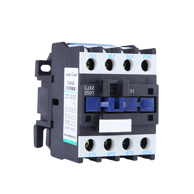 TENGEN BRAND CJX2-3210 380V 3NO 1NO 32A 50Hz 3P 3 phase ac electrical contactor