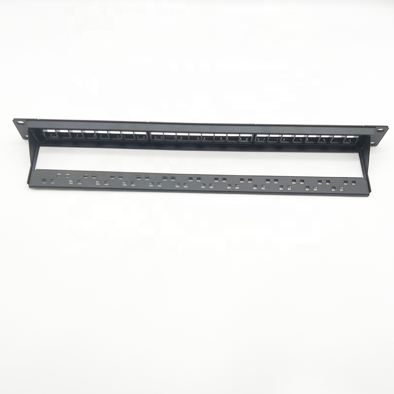 Discount Good Quality Blank Patch panel 24 ports empty