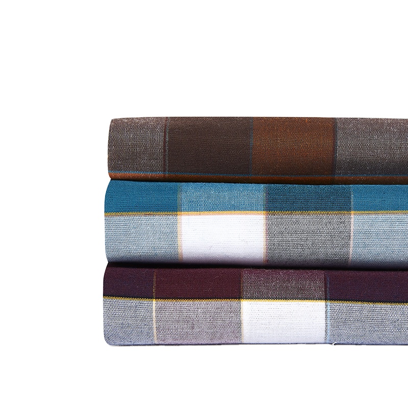 45/45 polyester cotton fabric Yarn Dyed Shirt Fabric Check Fabric