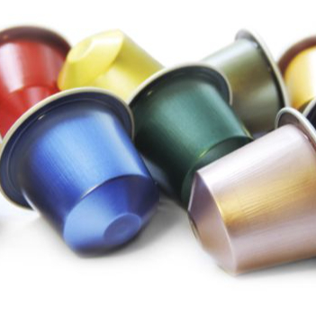 Одноразовые nespresso новые капсулы из алюминиевой фольги пустые кофейные капсулы с крышкой-наклейкой