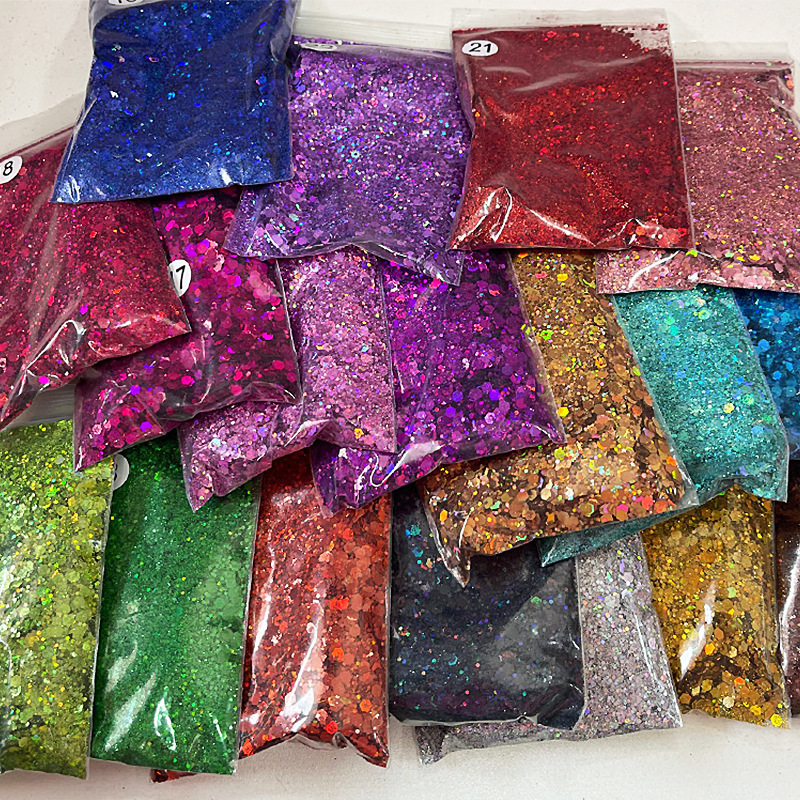 Yantuo Bulk Sparkly Mixed Glitter Shaker Chunky Nail Face Body Glitter With Wholesale Price for Glitter