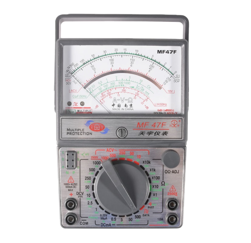 MF47 pointer type multimeter high precision mechanical pointer table mechanic multimeter technical school multipurpose table